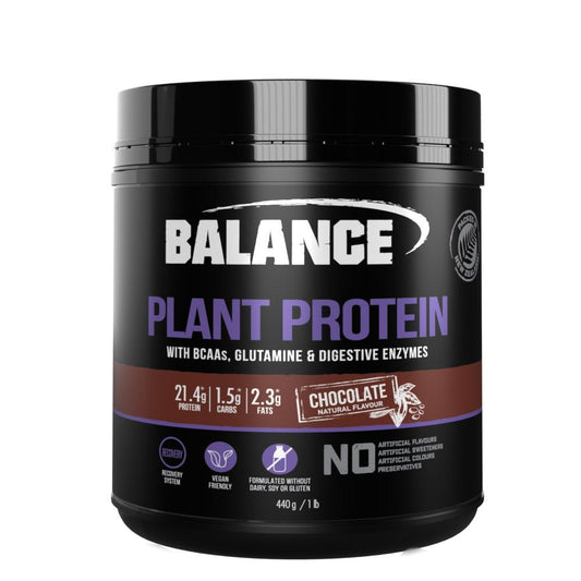 Balance Plant Protein – vegan protein powder for muscle recovery and energy