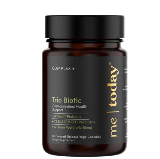 Me Today Trio Biotic 60 caps – triple-action probiotic, prebiotic & enzyme digestive support supplement