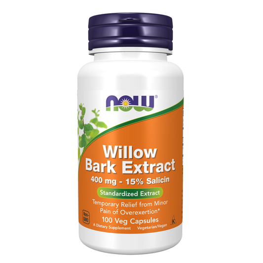 NOW Willow Bark Extract - Product Bottle